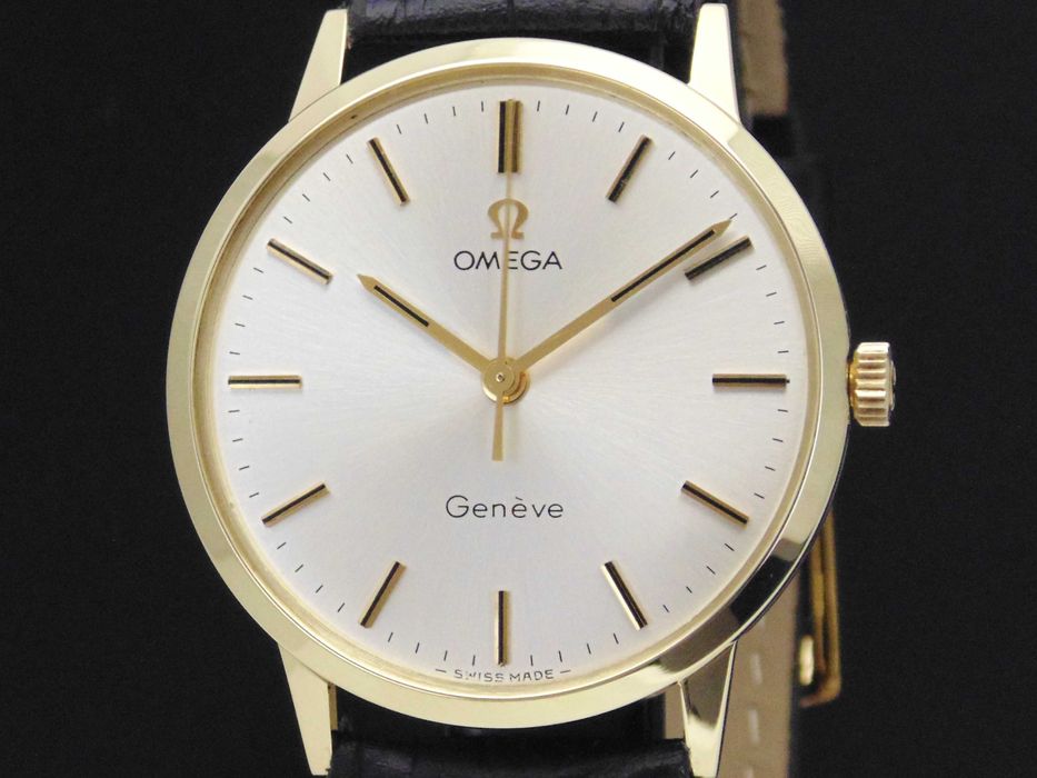 Złota Omega Geneve Cal.601 pr.0,585 14ct.rok prod.1970