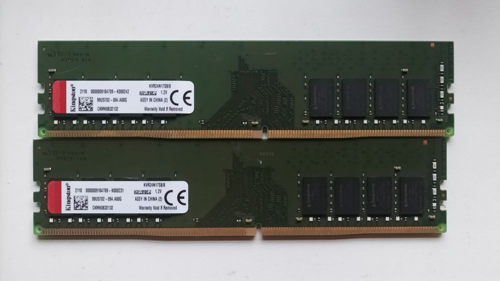 Оперативна пам'ять Kingston 16gb 8x2 2666MHz