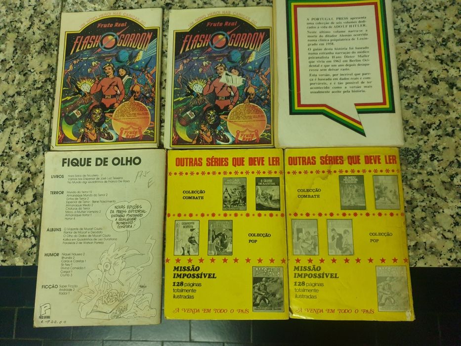 Revistas antigas de banda desenhada