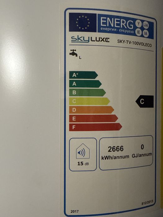 Cilindro  100L skyluxe