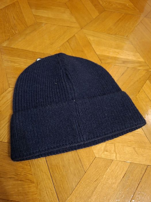 Granatowa czapka 100% bawełna