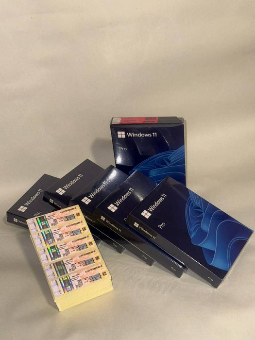 Windows 11 Pro OEM Ukraine Ліцензійний Ключ+Наклейка fqc-10557 sticker