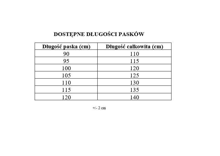 Skórzany pasek męski Betlewski do garnituru jeansów granat 120 cm