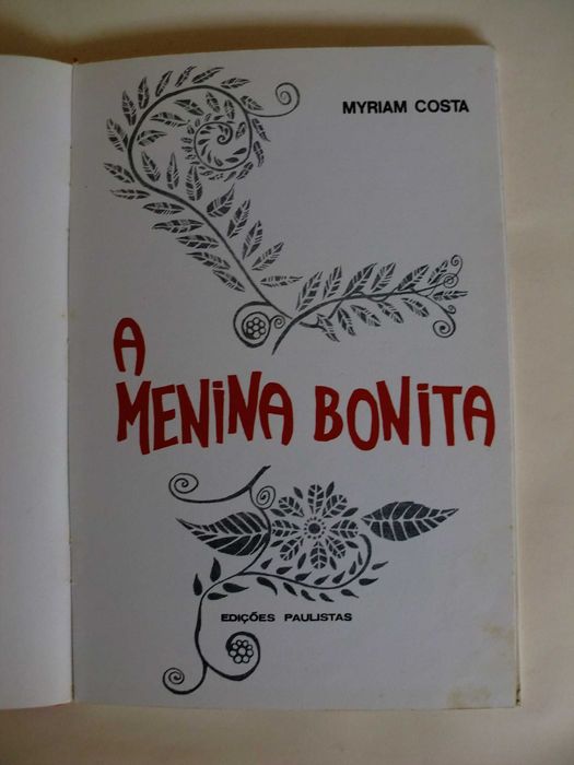 A Menina Bonita
de Myriam Costa
