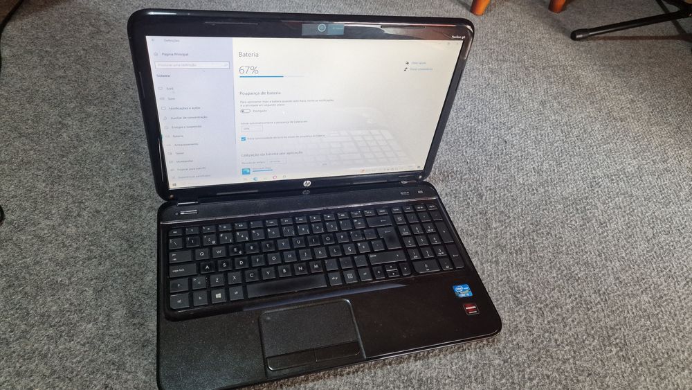 Hp pavilion G6 com processador intel i5
Grafica Radeon 
Disco 250Gb
Ca