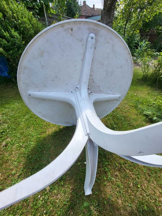 Stół ogrodowy plastikowy okrągły