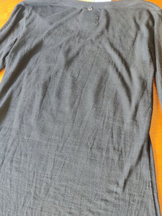 T-shirt, manga comprida, preta, La Mode est à Vous, 36