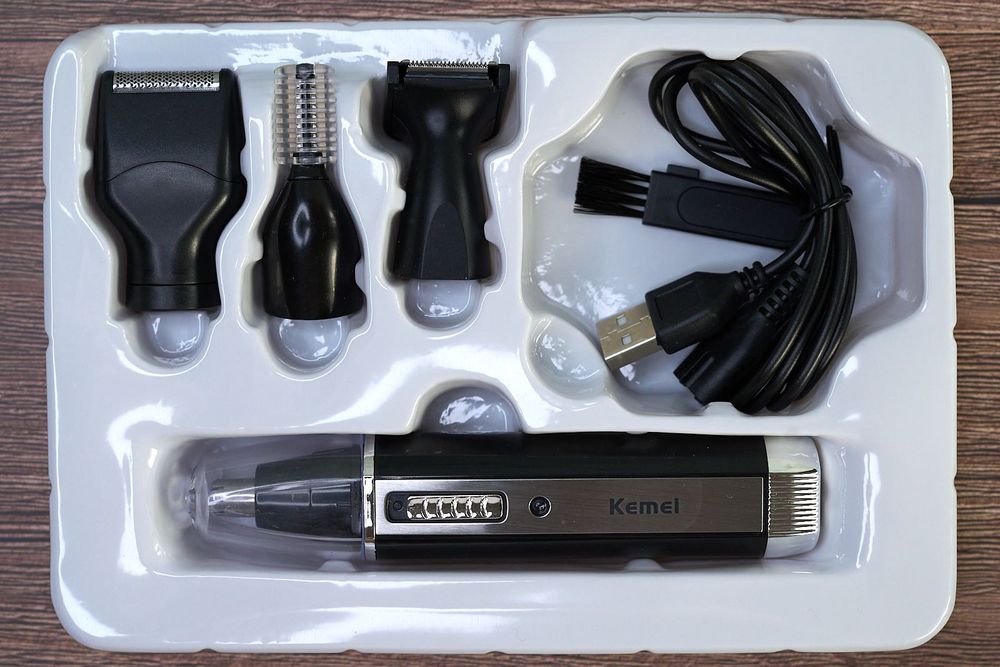 Тример 4 в 1 Kemei