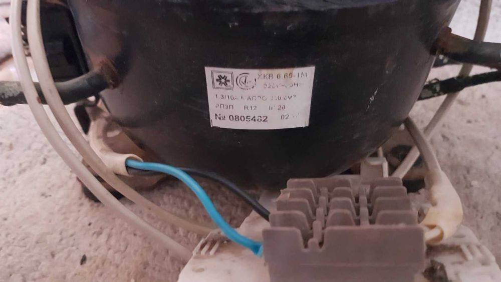 компрессор до холодильника- робочий.