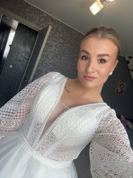 Весільне плаття розміру м