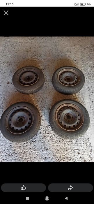 Koła zimowe 165/70R14 citroen c3