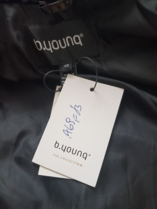 Kurtka zimowa lakierowana b.young roz.L/XL