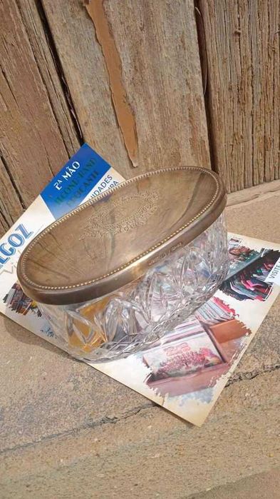 Guarda joias Topazio prata, Atlantis cristal