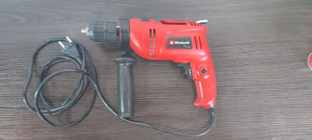 Ударний дриль Einhell TC-ID 650 E — 650 Вт, реверс, регулювання обертів. Дрилька.