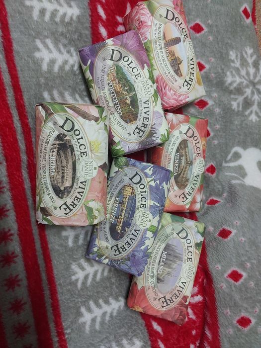 Mydło nesti dante dolce vivere 6szt. zestaw