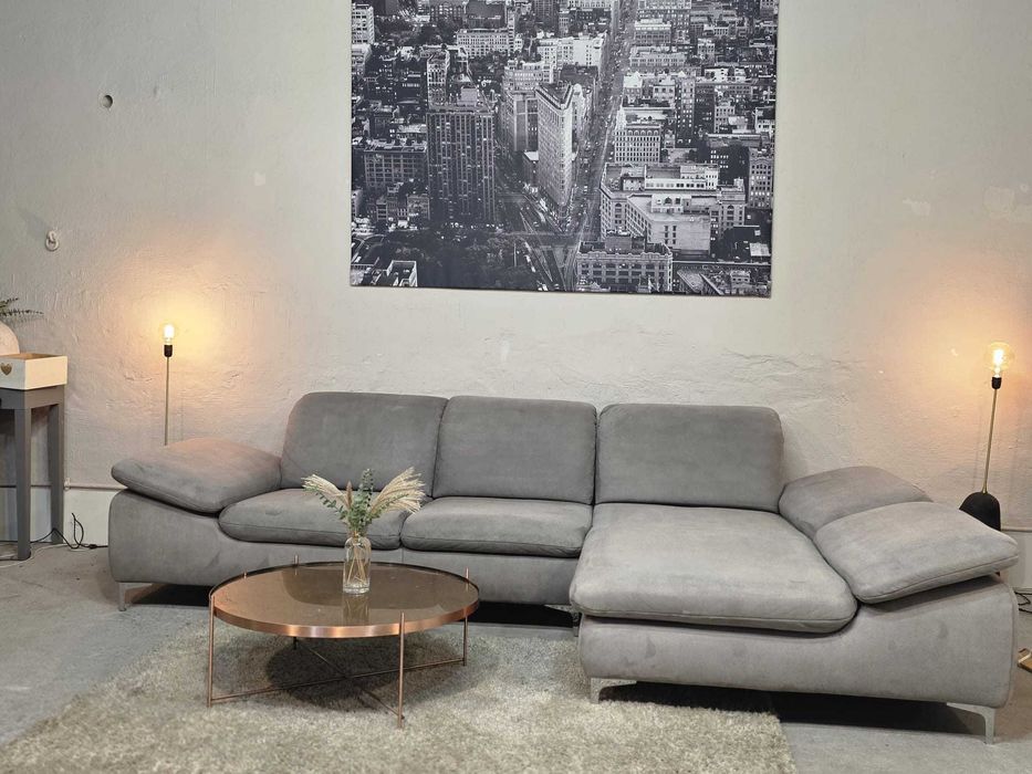 Elegancki narożnik beżowo-szary 290x200 | TRANSPORT GRATIS