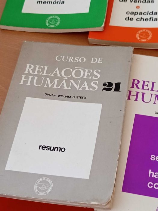 Colecção de livros curso de relações humanas