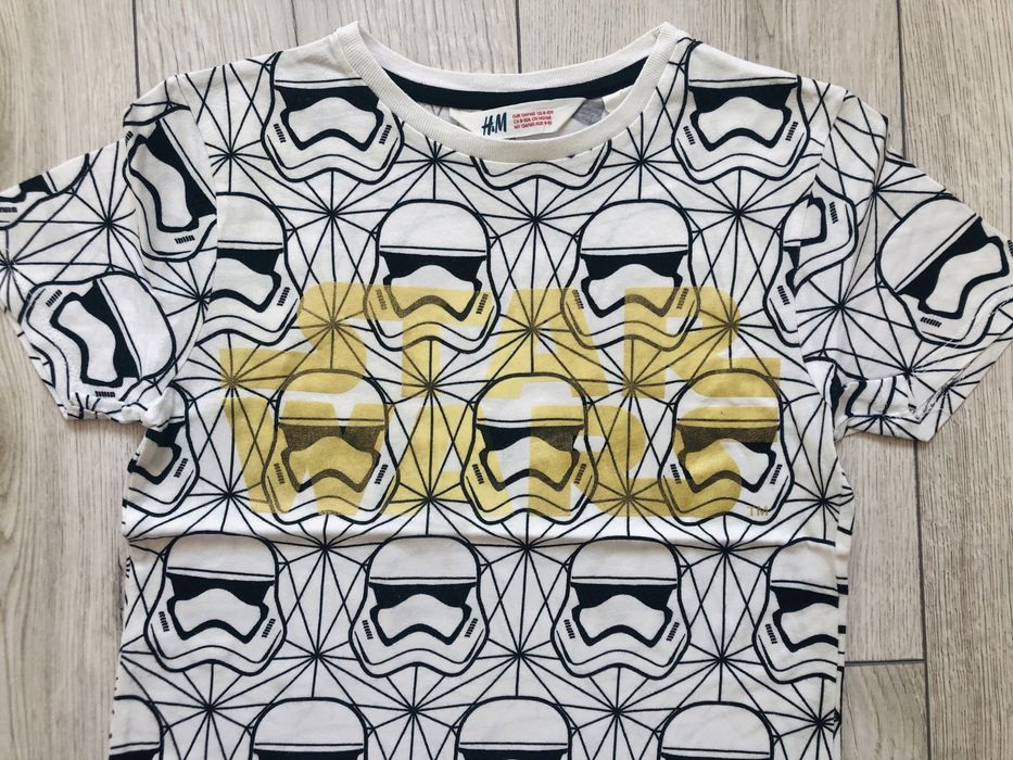 Koszulka z krótkim rękawem H&M  Star Wars r 134-140