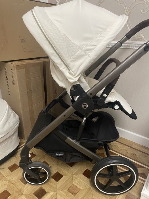 Коляска 2 в 1 Cybex Balios S Lux Seashell Beige