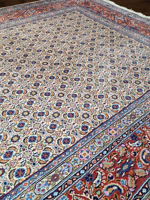 Rękodzieło - Luksusowy perski dywan Moud z Iranu  - 170 x 240 cm