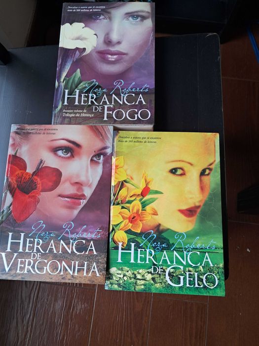 Trilogia  herança  Nora Roberts
