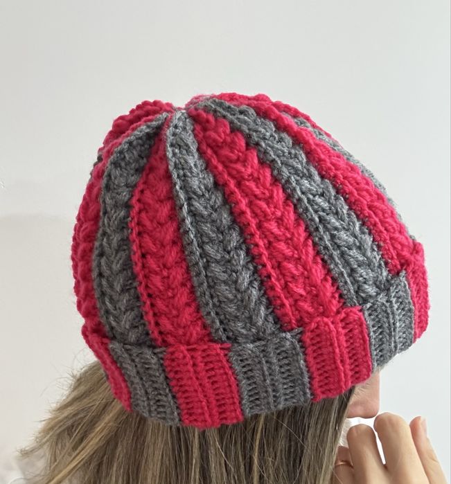Handmade Colorful Beanie (Color Selection Available)64564342201091122