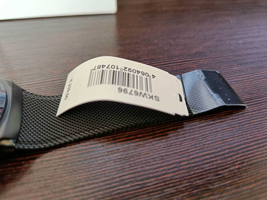 Skagen Melbye Automaat Czarny/Stal Ø50 mm SKW6796