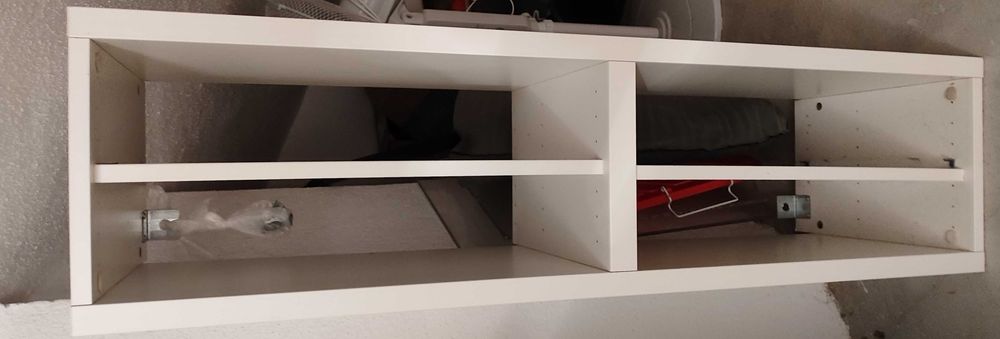 Módulo/Estante de arrumação branca IKEA (com divisórias)