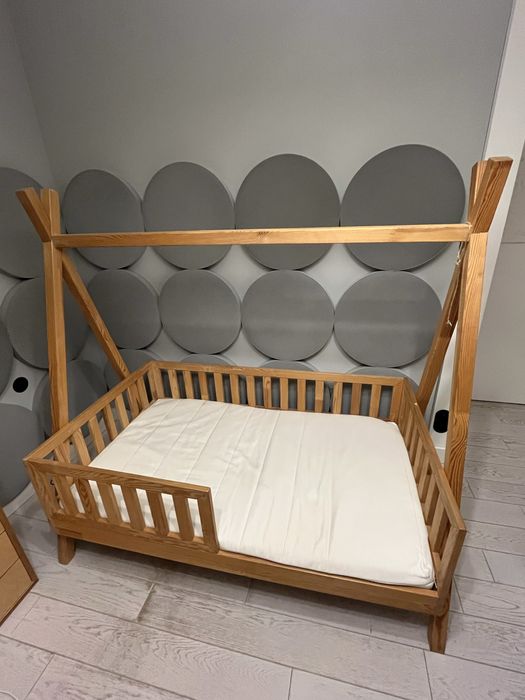 Łóżko domek Luletto 140x80 cm / bardzo dobry stan