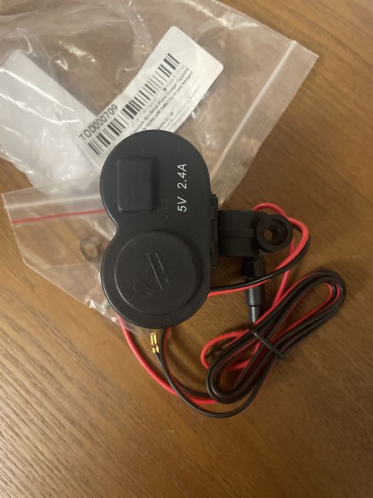 Usb зарядка прикурювач мотоцикла мопеда квадроцикла