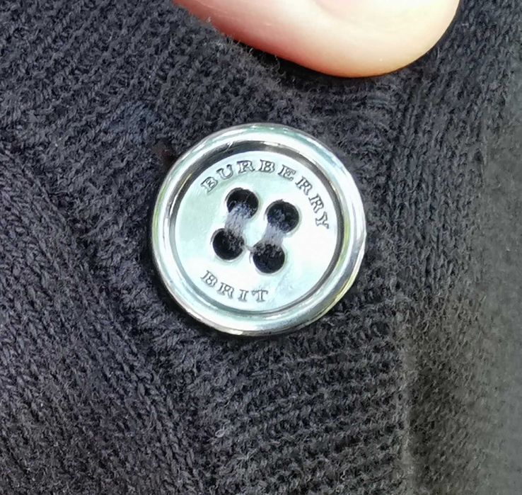 Бавовняний жіночий кардиган светр Burberry S