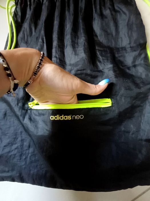 Czarny worek sportowy Adidas
