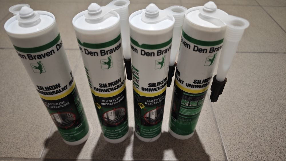 silikon uniwersalny brązowy brąz