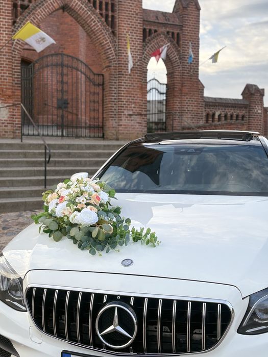 Auto do ślubu Mercedes E klasa AMG