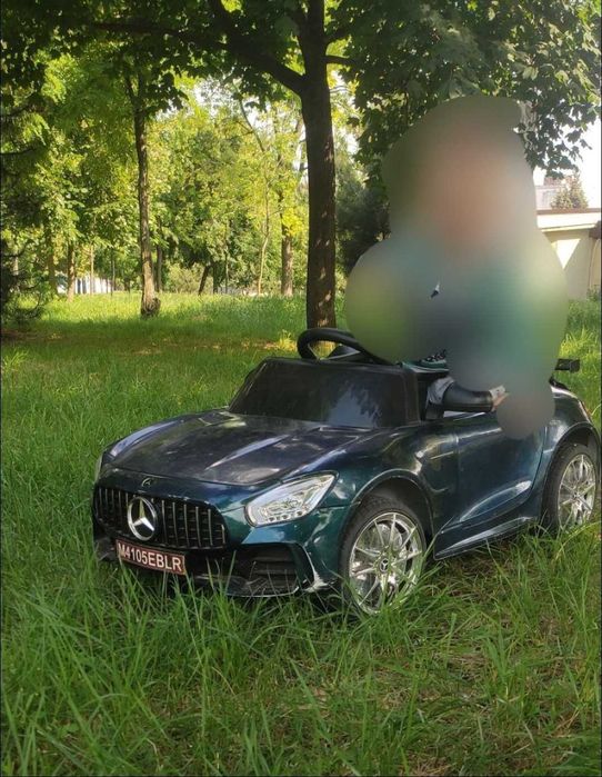 Детский электромобиль Bambi Mercedes (M4105EBLR) на радиоуправлении