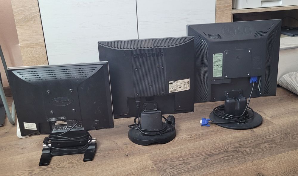 Монитор LG, Samsung ViewSonic. 19, 17, 15 дюймов