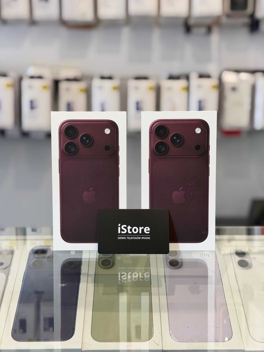 NOWY • iPhone 18 PRO • 256 GB • Burgundy • GWARANCJA • Burgund • RATY