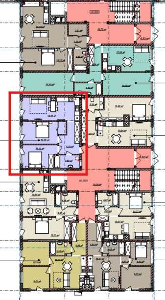 2-комнатная квартира по адресу ул. Китобойная (площадь 56,1 м²) - Atlanta.ua - фото 6