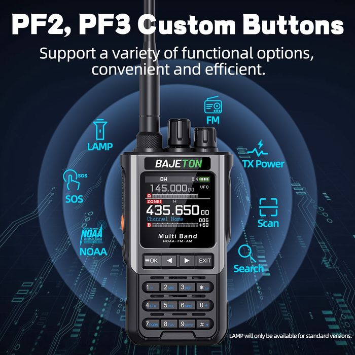 Акція рація  BAJETON BJ-8300 10w з КХ приймачем і SSB