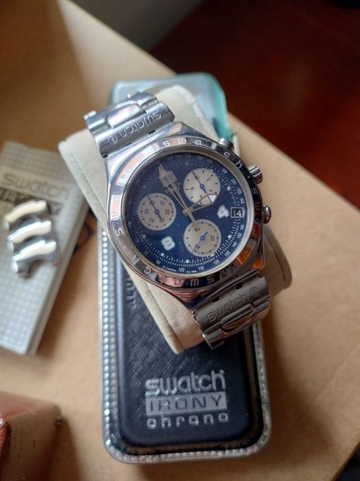 Swatch Irony Chrono Mesmeric – YCS412G