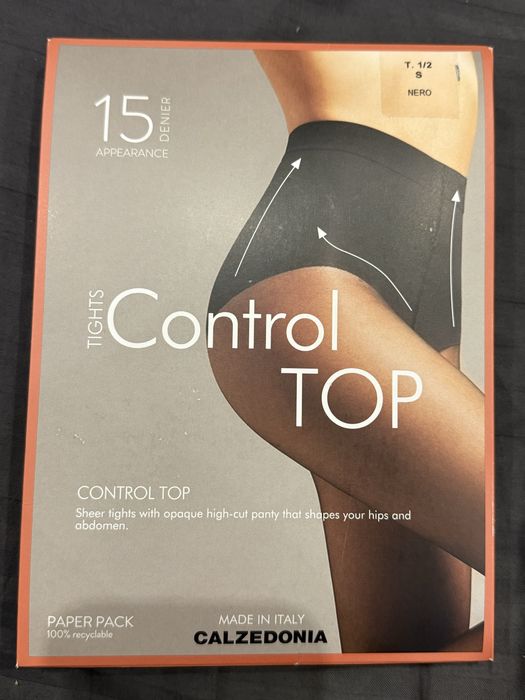 Колготки Calzedonia чорні S 15 ден