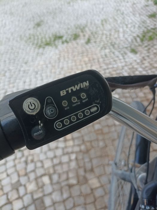 Bicicleta elétrica ELOPS 120E preta