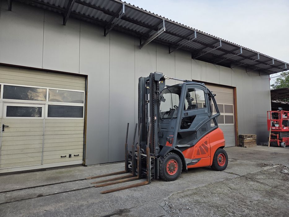 Wózek widłowy Linde H40D EVO, 2013 Rok, Paletyzer, Kabina, Diesel, 4 t