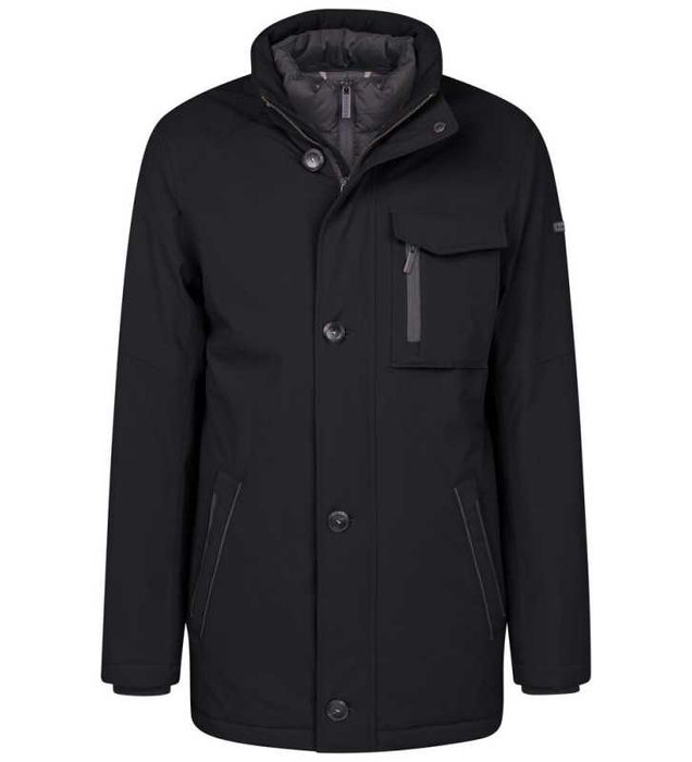 BUGATTI (Германия) мужская куртка с ветрозащитной планкой/L-ка