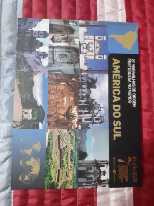 Livros da coleção 27 maravilhas de origem portuguesa no mundo