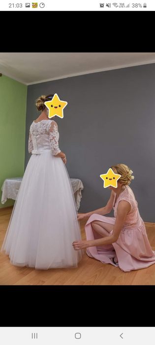 Suknia ślubna princess