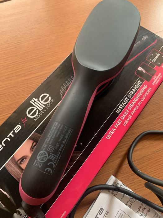 Escova alisadora como nova