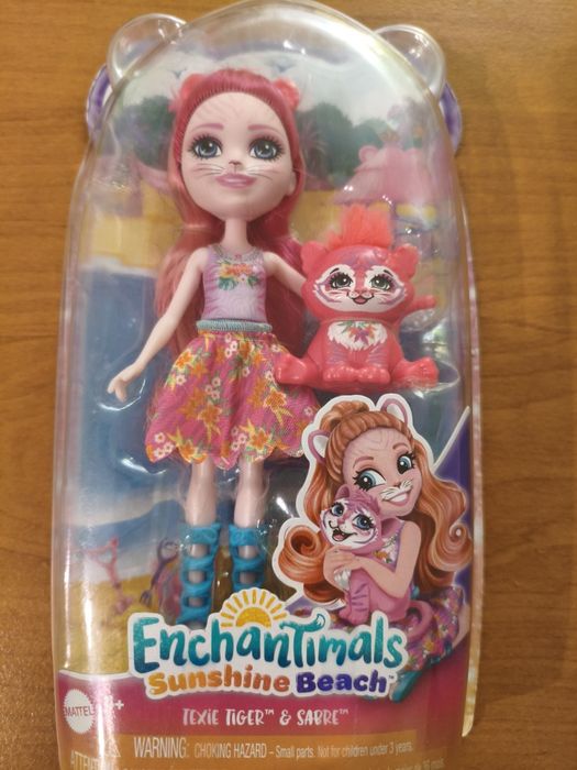 Mattel Enchantimals. Lalka Tygrys. Dostawa Gratis!. Dostawa Gratis!.