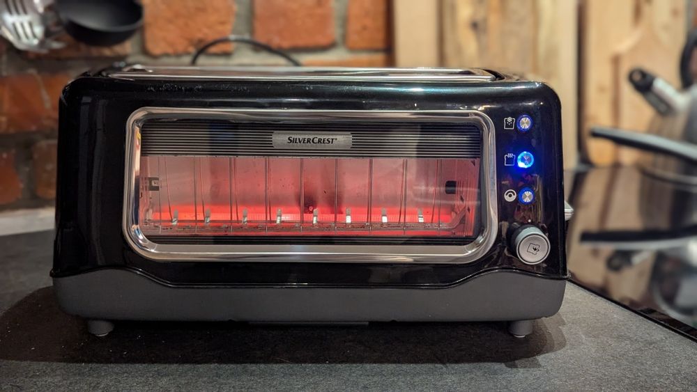 Toster SilverCrest SLTG 1100 A1 • 1100 W • Podgląd przez szybkę