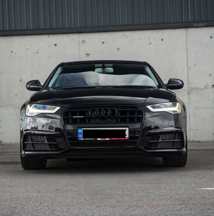 Передній бампер audi a6 c7 2015-2019 sline рест Lift ауді а6 ц7 S6 шрот розборка разборка